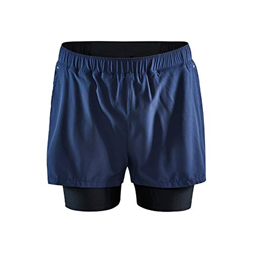 Craft Herren Advance Essence 2-In-1 Stretch Shorts, Blaze, XL