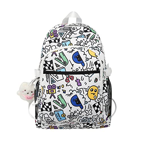 Rucksack Großer Kapazität Studenten Schule Modischer Lässiger Tagesrucksack Laptop Rucksack