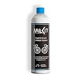 milKit Tubeless Dichtmilch für Rennrad & Gravel, in 500 ml Flasche - Fahrrad Reifendichtmittel - Dichtmilch Tubeless Milch Fahrradreifen Dichtmittel