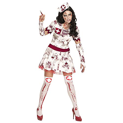 W WIDMANN MILANO Party Fashion - Kostüm Zombie Krankenschwester, Kleid, Halloween