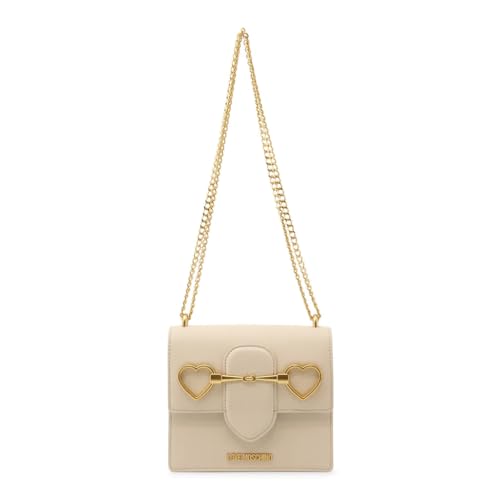 Love Moschino Damen Borsa Pu Avorio Umhngetasche, Elfenbein