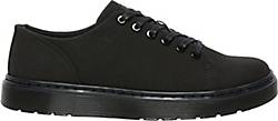 Dr. Martens, Freizeit-Schnürer Dante Black Canvas in schwarz, Schnürschuhe für Herren 2