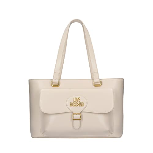 Love Moschino Damen BORSA A SPALLA Umhngetasche, Weiß, Einheitsgröße