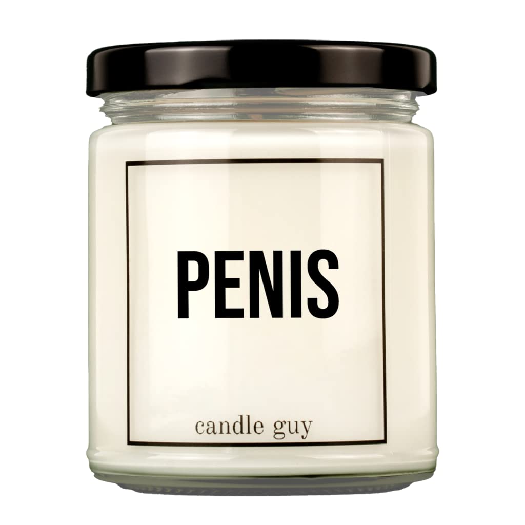 candle guy Duftkerze | Penis | Handgemacht aus 100% Sojawachs | 70 Stunden Brenndauer