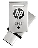 HP 32 GB USB3.1 (USB) Typ-C + A ((USB 2.0) + A ((USB 2.0) + 1 OTG (((englischsprachig) + 1 OTG (englischsprachig) - x5000m HPFD5000M-32)