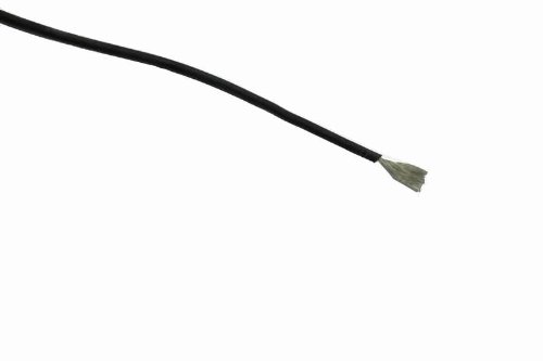 VS-ELECTRONIC - 278125 Silikonlitze SiFF, 1.0 mm², Schwarz 45401