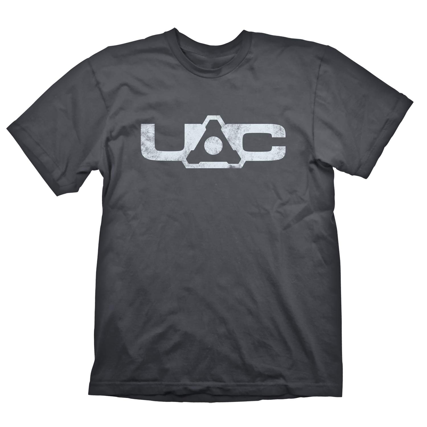 DOOM Eternal T-Shirt "UAC Logo" Grey Size M