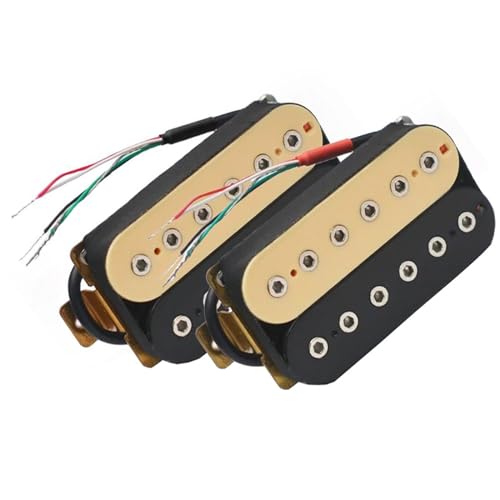 Exquisite 6-saitige E-Gitarren-Humbucker-Tonabnehmer, verstellbare Sechskantschrauben-Spulenteilungs-Tonabnehmer Single-Coil-Tonabnehmer