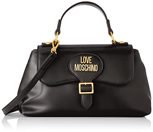 Love Moschino Damen Schultertasche, Schwarz, Einheitsgröße