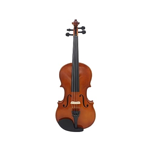 Volle Größe Violine 4/4 3/4 Holz Akustische Geige Anfänger Violinenkoffer Bogen Saiten Schulter Musikinstrument Zubehör Set (Farbe: 1-2 Violine)