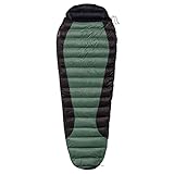 Warmpeace Viking 300 Schlafsack, Green-Grey-Black, Links 170cm