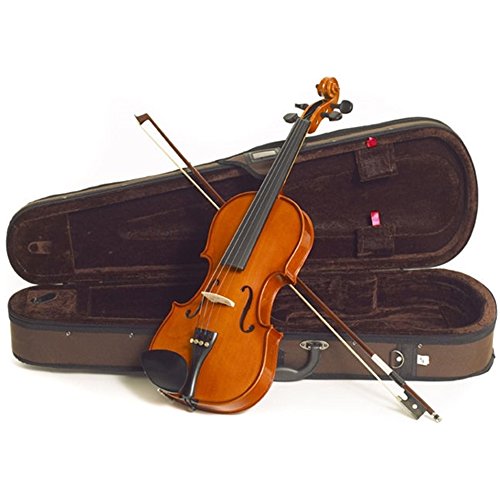 Stentor Violinen-Set für Studenten, 4/4-Größe, Einsteiger-Violine mit Holzbogen und Tragetasche (1018A, 4/4-Größe)