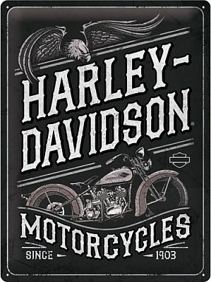 Nostalgic Art Harley-Davidson - Motorcycles, Blechschild