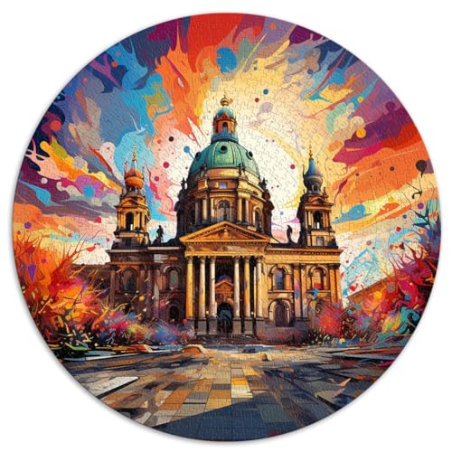 Puzzles Ungarisches Nationalmuse-Puzzle, 1000 Teile, Puzzle für Erwachsene, 67,5 x 67,5 cm, lustiges Familienpuzzle von for ganze Familie