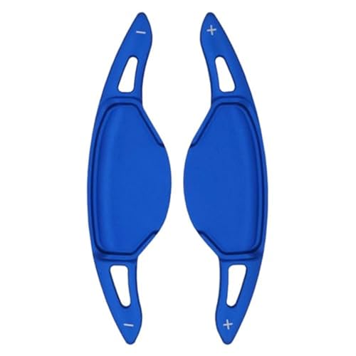 DOFABI for Infiniti, QX50 QX55 QX60 2022, for Essential, for Luxe, for Sensory Car Lenkrad Paddle Shifter Verlängerung Getriebe Aufkleber Zubehör Schaltwippen-Erweiterungen(Style 2 Blue)