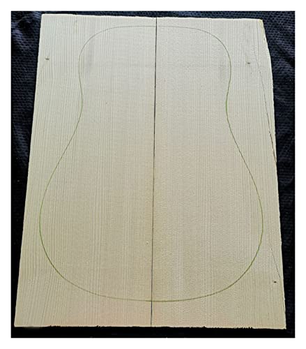 Gitarrenkörper Fichte Furnier-Gitarre-Panel-Fichte, Die Gitarre-Holz Herstellt Gitarrenkörper (Color : 19)