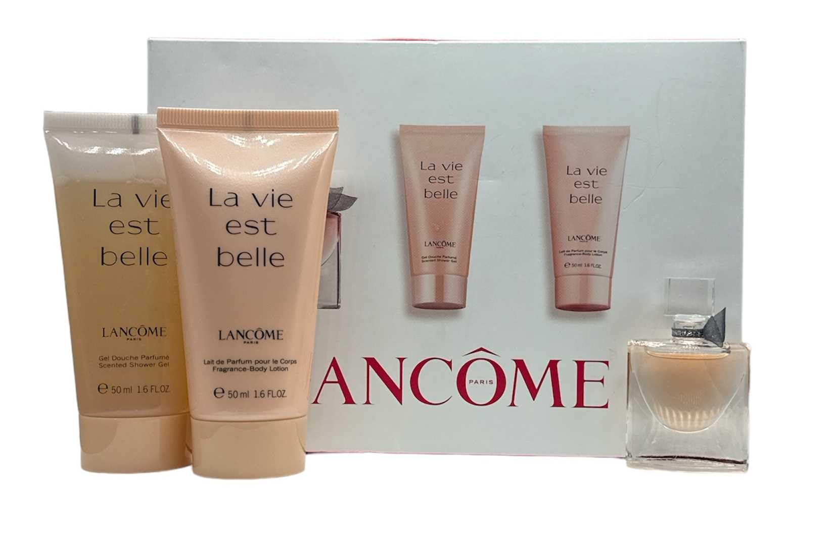 Lancôme - La Vie Est Belle Mini Set - L'Eau de Parfum 4ml + Shower Gel 50ml + Body Lotion 50ml