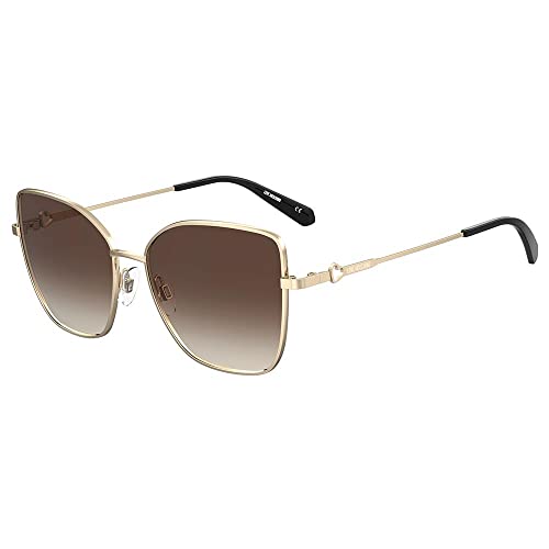 LOVE MOSCHINO Womens MOL056/S Sunglasses, Rose Gold, 56/16/140