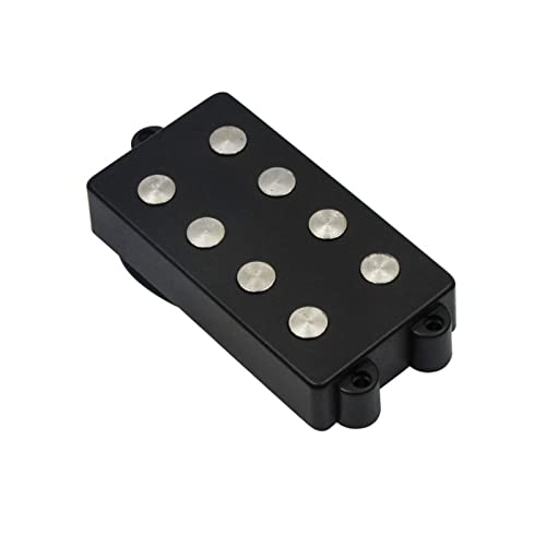 ZENGXUE Öffnen Sie Bassgitarre Pickup 4 String Doppelspule Humbucker Pickup Keramikmagnet Humbucker Tonabnehmer Set