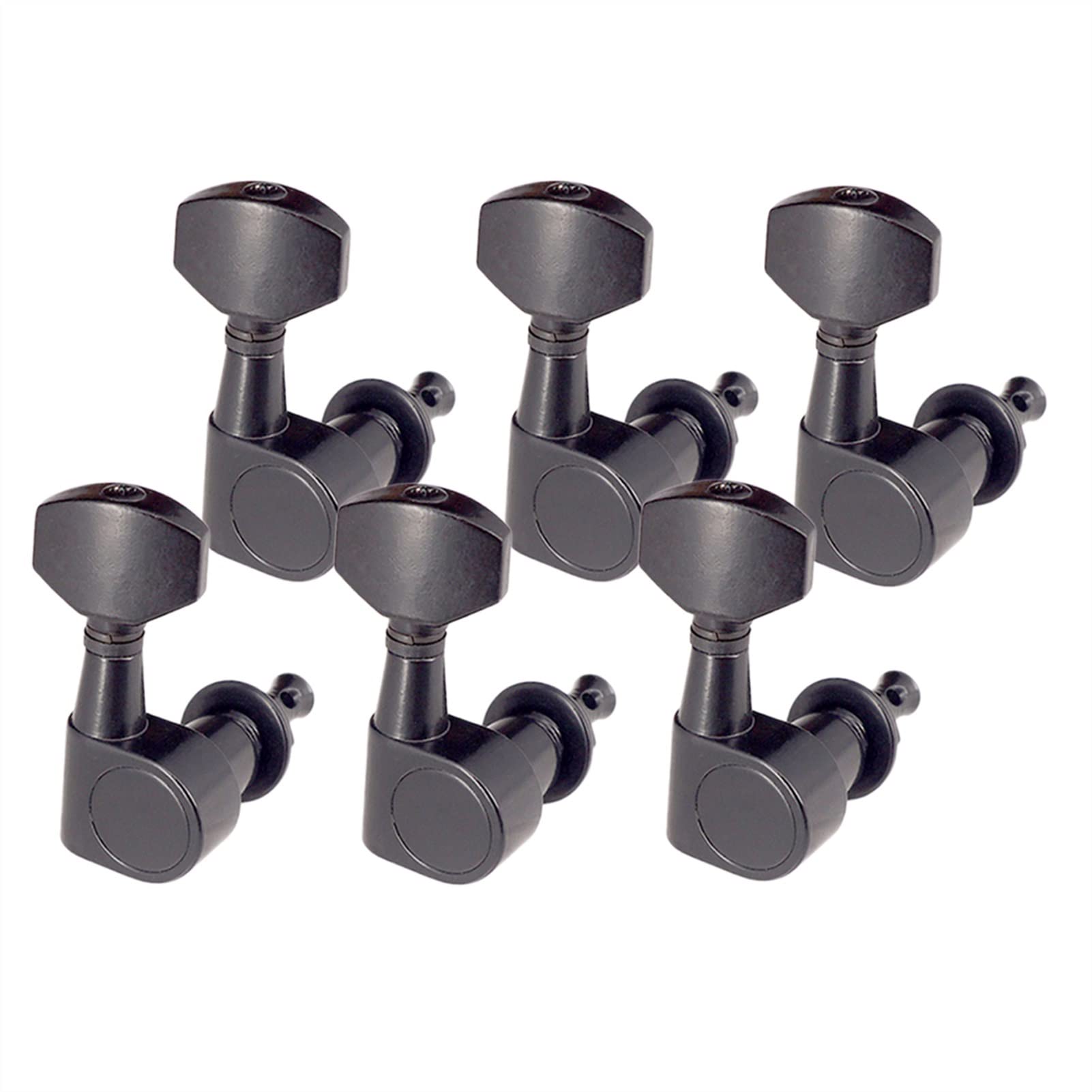 Folk Guitar Accessoire String Tuning Pegs Tuners 6R-Quadrat-Verriegelungsknopf Stimmwirbel Mechaniken