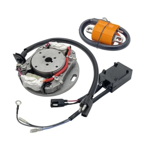 Spulen-Stator-Magnet Motorrad-Zündspule, Rotor, Stator für Magneto, CDI-Box-Set für Su&zuki RM 80 85 85L RM80 RM85 RM85L Dirt Pit Bike MX