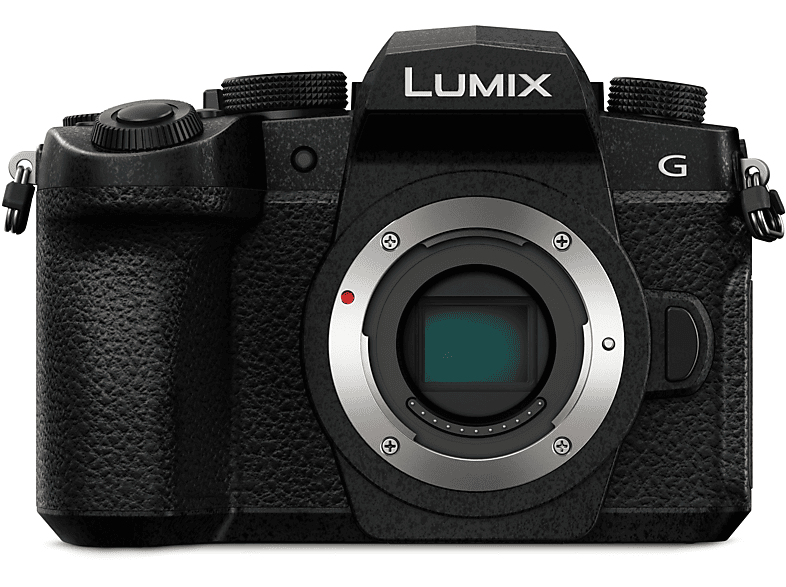 PANASONIC DC-G91EG-K Lumix G Body Systemkamera , 7,5 cm Display Touchscreen, WLAN