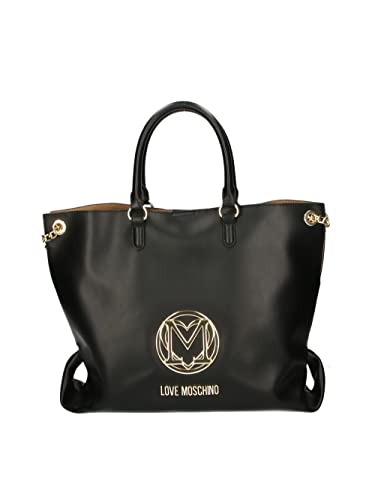 Love Moschino Damen Jc4034pp1gld000 Shopper, Schwarz