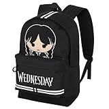 Wednesday Cute-Fan HS Rucksack 2.2, Grau, 31 x 44 cm, Kapazität 24 L