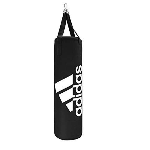 adidas Unisex – Erwachsene Boxing Bag Nylon Boxsack, Schwarz, 90 cm