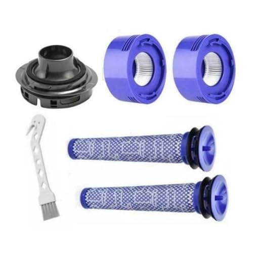 DOFABI For Dyson, V7 V8 Installation Motor Hintere Abdeckung Vorder- Und Hintere Filter Kit Motor Hintere Abdeckung Staubsauger Teile HEPA-Filter ersetzen