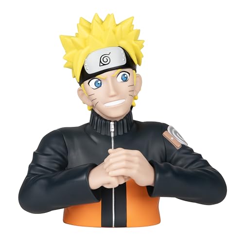 Konix Naruto Shippuden Tirelire - PVC - 24 x 16 x 23 cm - Motivbüste Naruto