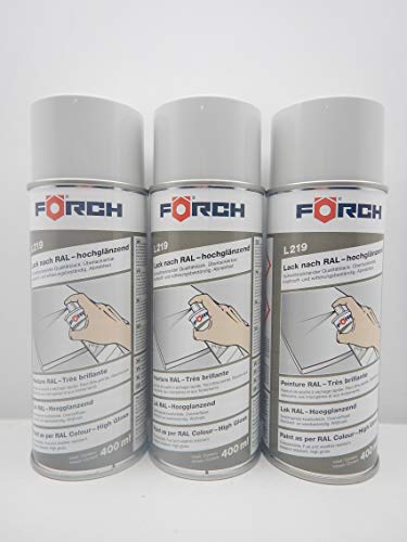 Förch LICHTGRAU GRAU RAL 7035 Lack LACKSPRAY Spray SPRAYDOSE 400ML (1)