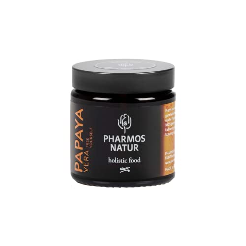 Pharmos Natur Papaya Kerne PapayaVera Vegan 15 g – Für Darm, Magen, Verdauung und Mundgeruch – Bio + Glutenfrei