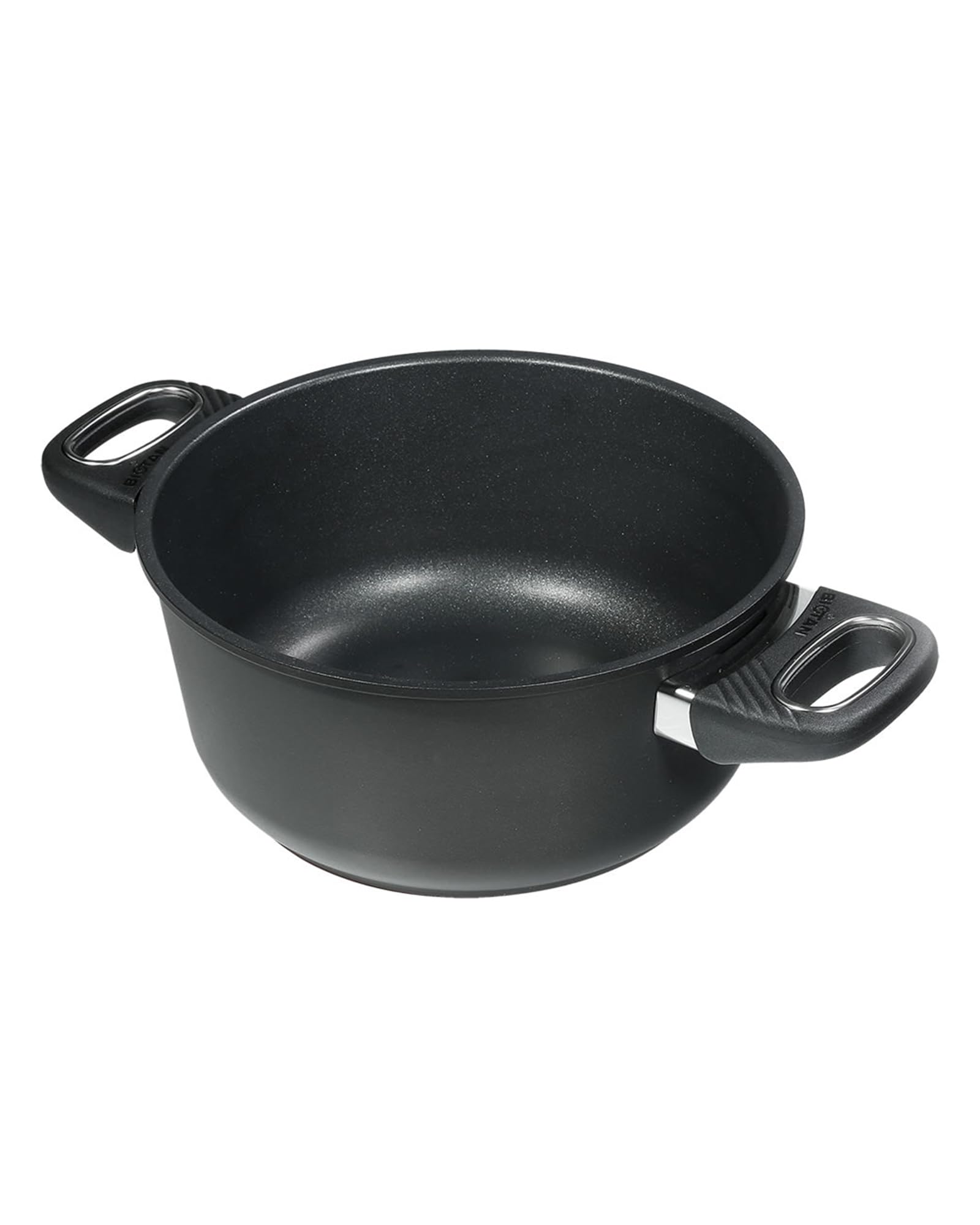 Original Gundel GUSS-BRATEN-TOPF INDUKTION, Ø 24 cm, Höhe 10,5 cm, Schmortopf BIOTAN-Oberfläche, backofenfeste Griffe