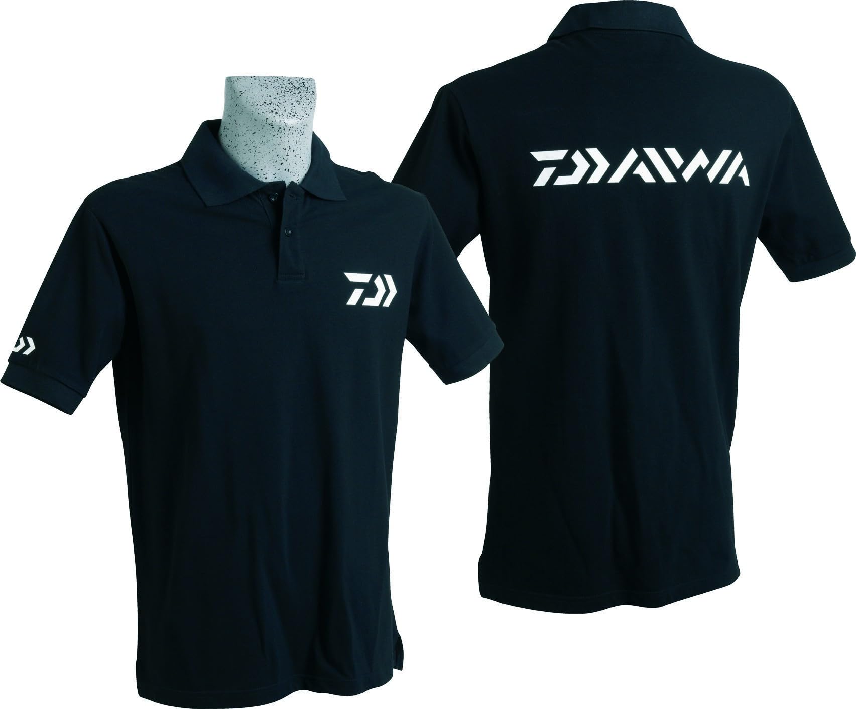 Daiwa - Polo Black Short Sleeves L - PNL