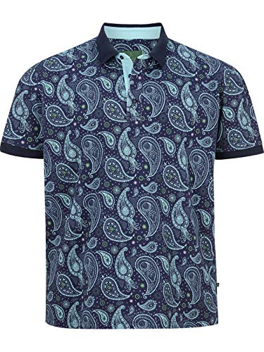 Charles Colby Poloshirt EARL SUITBERT, Paisley Muster, Comfort Fit