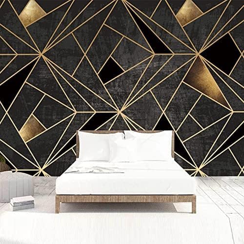 XLMING Abstrakte Kunst Geometrische Patterns 3D Tapete Home Dekoration Wohnzimmer Sofa Schlafzimmer Tv Hintergrund Wand-200cm×140cm