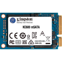 Kingston KC600 (SKC600MS/512G) 512G SSD KC600 SATA3 mSATA