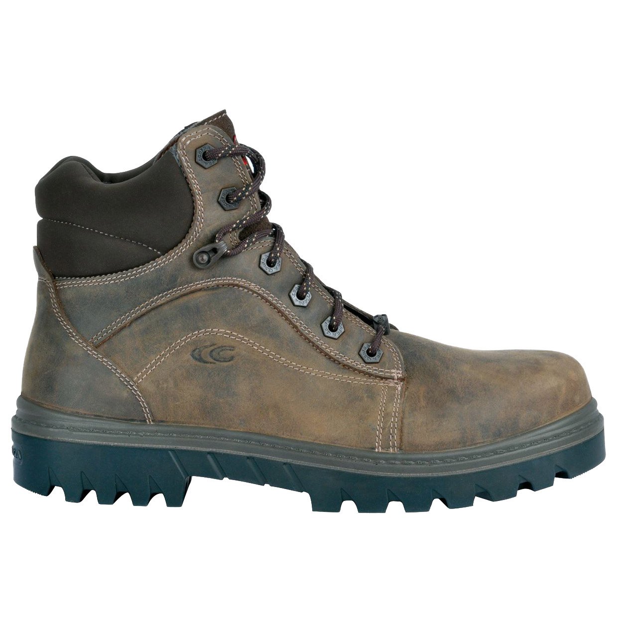 Cofra 26540-000.W39 OAKLAND BIS S3 HI CI HRO SRC Sicherheitsstiefel, Braun, Größe 39