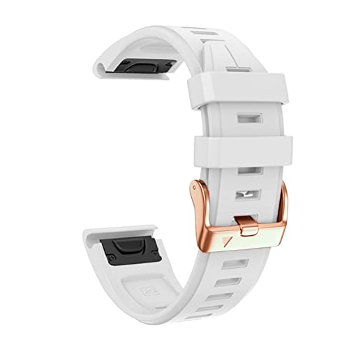 IOTUP Für Garmin Fenix 6S 5S Armband 20mm Armband für Fenix 6s Pro 5s Plus Rose Gold Schnalle Silikon Schnelle Ersatz Handgelenkbänder, Fenix 5S 5S Plus, Achat