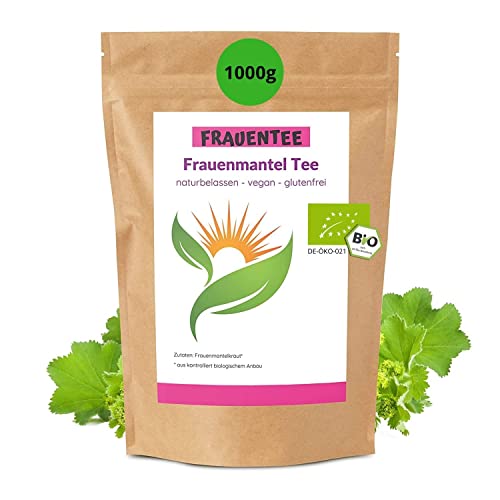 Frauenmantel Tee - Frauentee - Bio Qualität - Schonend getrocknet (1000g)