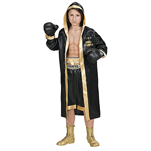 Widmann - Kinderkostüm Boxer World Champion, Kickboxer, Faschingskostüme, Karneval