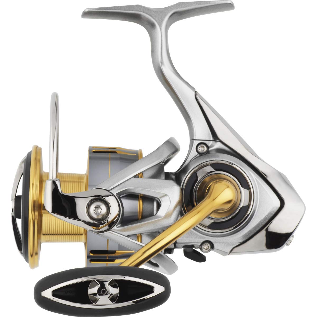 Daiwa Freams LT 5000DC, Spinning Angelrolle mit Frontbremse, Tiefe Spule, Compact Body, 10224-500