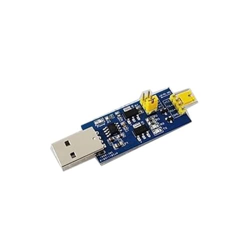 ZGYDNM USB zu TTL UART Level Converter 1,8 V 2V5 3,3 V 5 V Serielle Schnittstelle CH340 HT42B Blinkendes Upgrade Datenadaptermodulkabel(CH340 3.3V 5V)