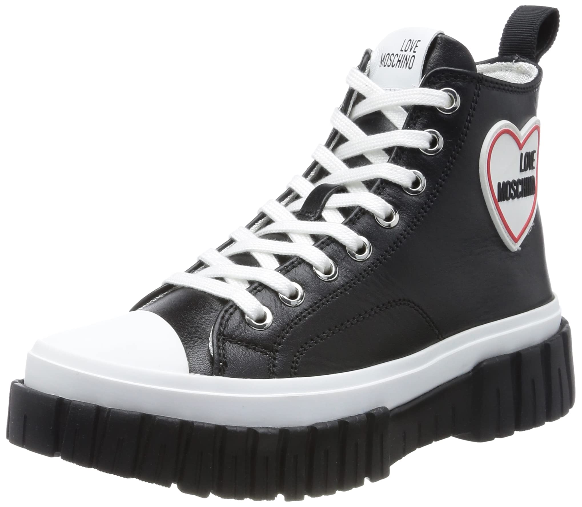 Love Moschino Damen Ja15595g1gia00036 W.Sneakers, Schwarz, 36 EU