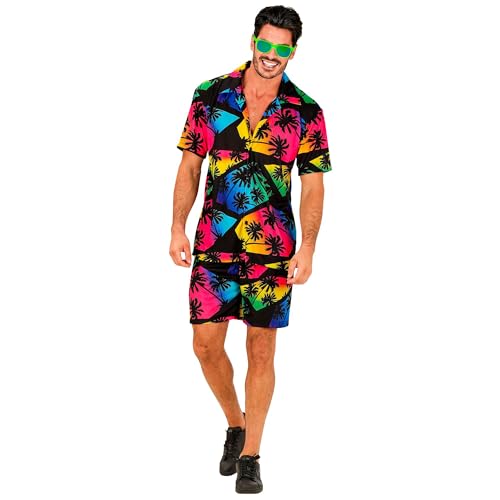 WIDMANN 09991 COSTUME UOMO S/M SUMMER PARTY PALME #0999