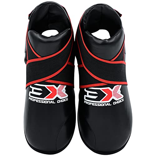 3X Professional Choice Karate-Stiefel Taekwondo Kampfsport Sparring Kickboxen Tai-Chi Fußschutzstiefel Weiche Polsterschichten Von Hand nähen