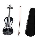 Standard Violine Akustische Violine 4/4 Violine Geige Brasilholz Bogen Schutz Violine Fall Violine SET