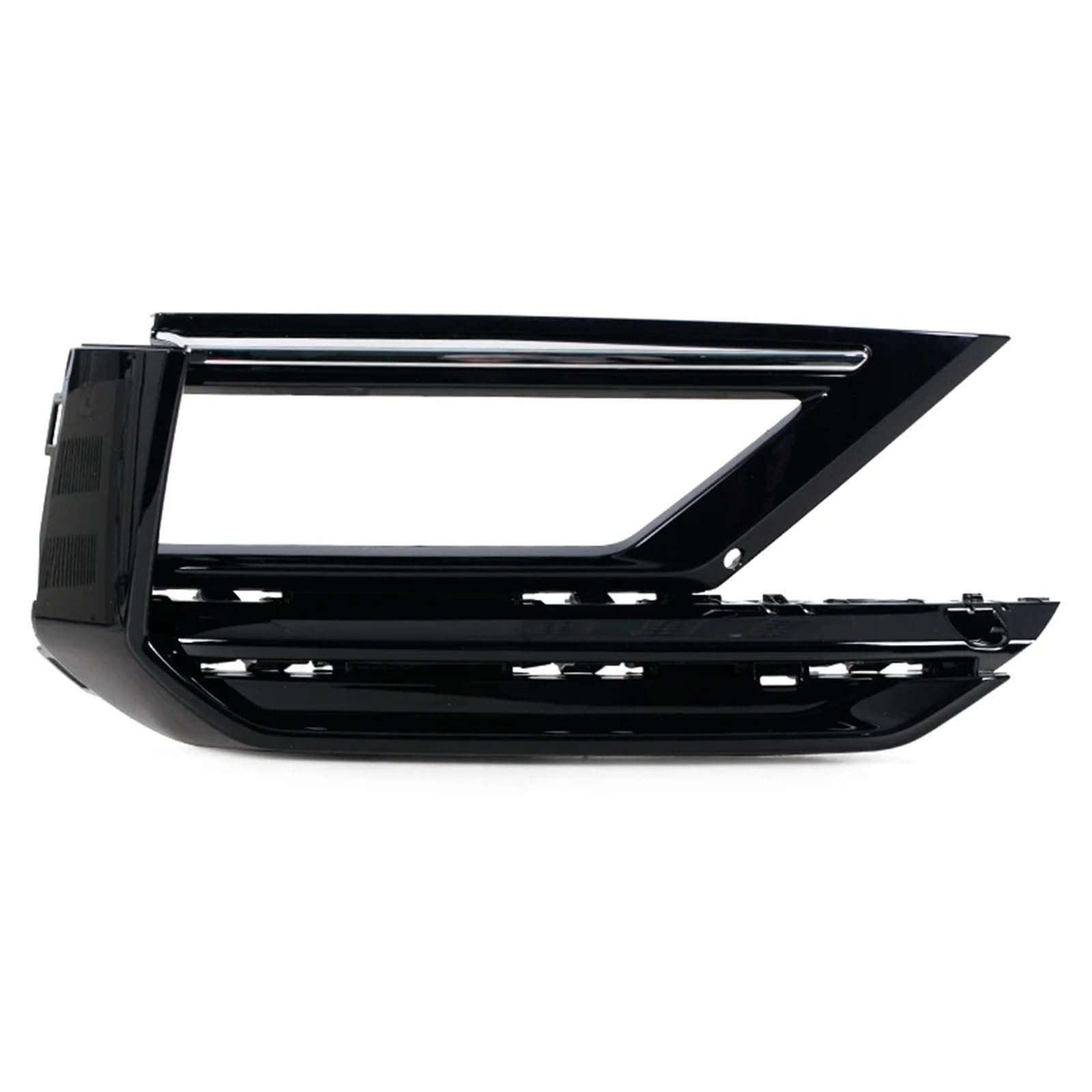 Frontgrills Für VW Für Tiguan Für Line 2017 2018 2019 Auto Front Nebelscheinwerfer Stoßfängerrahmen Verkleidung Unterer Mittelgrill Nebelscheinwerferrahmen Front Bumper Grille(Lower Right)