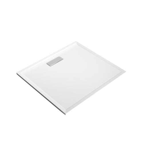 Designo Ultra Duschwanne | Duschtasse inkl. Ablaufgarnitur 100x90x2,5cm